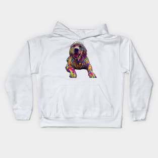 Golden retriever Kids Hoodie